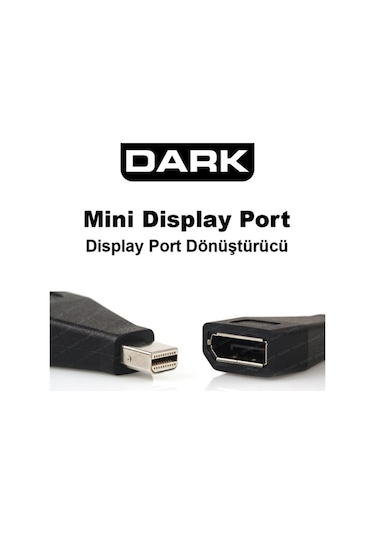 Dark Mini Displayport - Displayport Dönüştürücü (Dk-Hd-Amdpxdp)