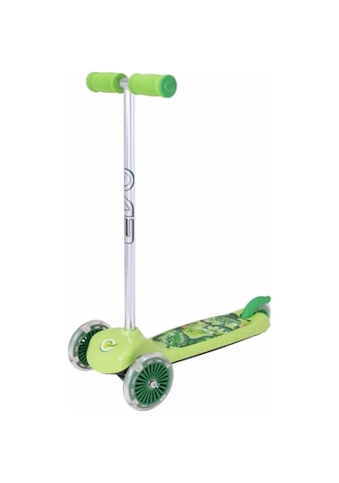 Evo Scooter 3tkr Dino Move N Groove Işık Yeşil