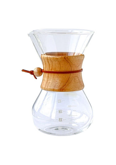 Black Goat Ahşap Tutacaklı Chemex 600 ML