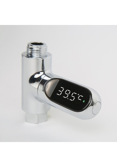 Yihemaoyi Duş Termometre Dijital Su Sıcaklığı Ölçer Monitör