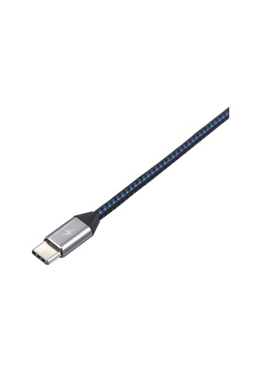 Springsun Type-c Tipi 3.1 Çift Uçlu编织数据线 - 10gbps Hızlı Veri Transferi Ve Şarj - Gri 1m