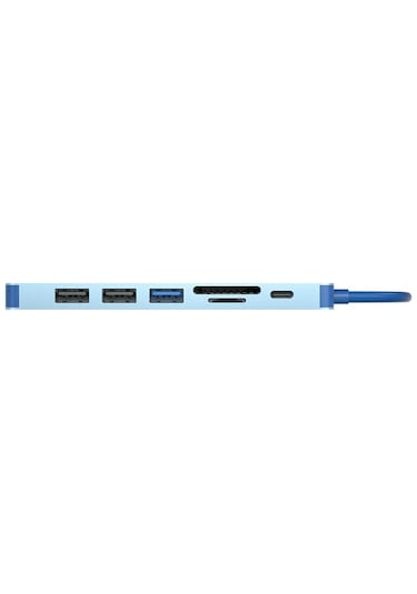 Vcom Cue18 Type-c To Hdmi 4k 30hz +usb3.0+usb-a2.0+sd2.0+tf2.0+pd 3.0 100w Çoklayıcı