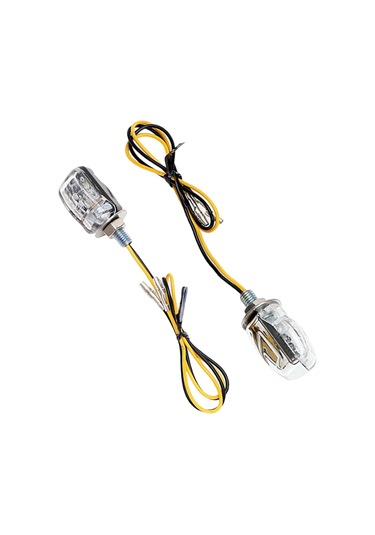 Suntek Led Dönüş Sinyali Işıkları 12 V Motosiklet İçin 6 MM Montaj Cıvatası 2 Parça