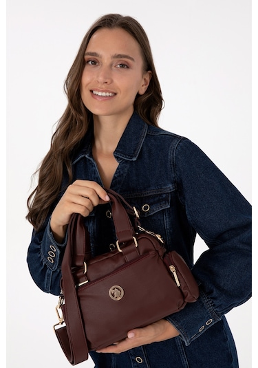 U.s. Polo Assn. Kadın Bordo Çanta 50317806-vr014 Bordo