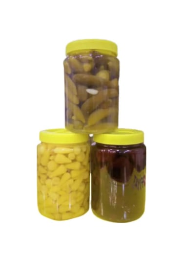 Turşu Market Salatalık Turşusu 1 L + Pancar Turşusu 1 L + Biberiye Turşusu 1 L