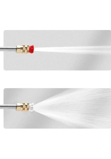 Bahçe Ve Araba Yıkama Tabancası Su Basınçlı Hazneli Bataryalı Oto Yıkama