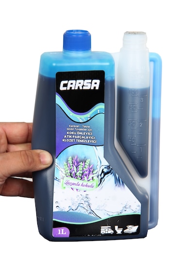 Carsa Karavan Tuvalet Kimyasalı Parçalayıcı + Karavan Sifon Kimyasalı 2 x 1 L