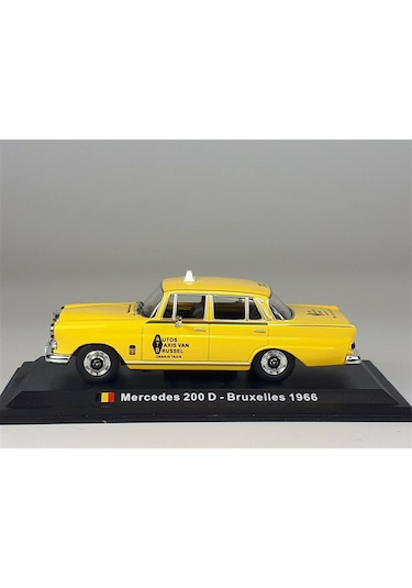 1:43 1966 Mercedes Benz 200 Bruxelles Taxi
