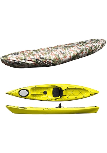 Suntek Su Geçirmez Kayık Tekne Kano Depolama Taşıma Toz 350cm-dijital-camo