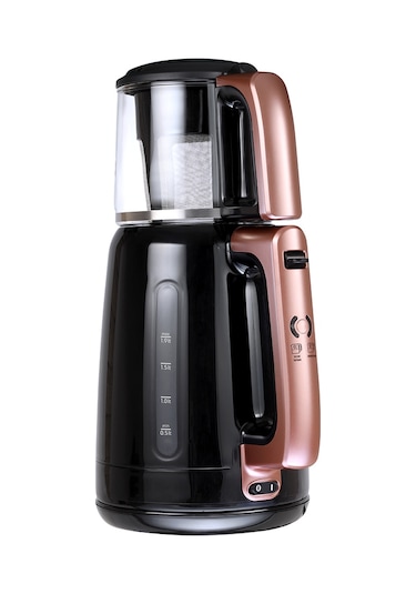 Vestel Sefa 3000 RS Cam Demlikli 1.9 L Çay Makinesi Rose Gold