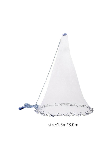 Suntek Balık Ağı Ağır El Atma Net Tatlı Su Çapraz-çap-300cm