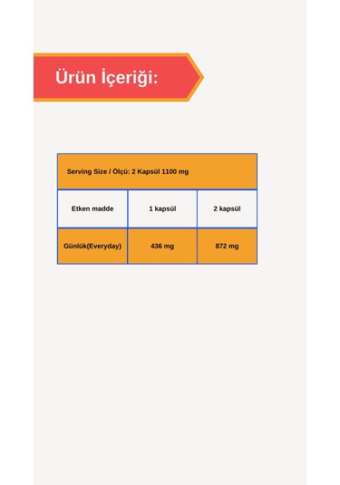 Afye Everyday 550 Mg Afye Günlük 50 Kapsül