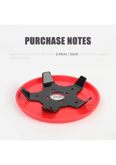 Konesam "dayanıklı 65mn Çelik Çim Biçme Diski - Bahçe Ve Tarla İçin Pratik Çözüm"