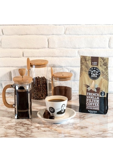 Oze Vanilya Aromalı Filtre Kahve 250G Çekirdek