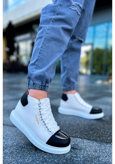 Ch267 Gbt Roma Mirror Erkek Bot Beyaz/sıyah Çok Renkli