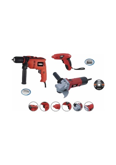 Attlas Eco Set 3g Li Matkap+Taşlama+Vidalama