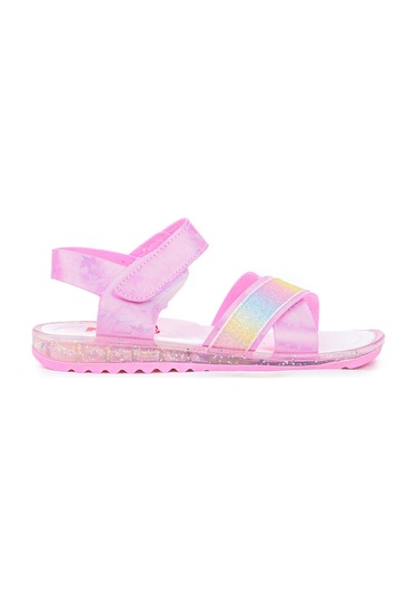 Kiko Kids Kız Çocuk Sandalet Arz 2349 Pembe