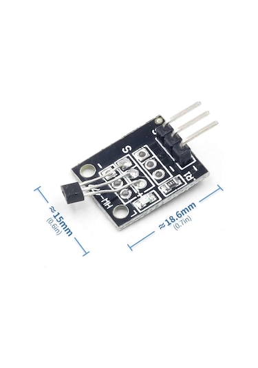 Manyetik Alan Algılayıcı Hall Effect Sensörü KY-003 4.5V to 24V