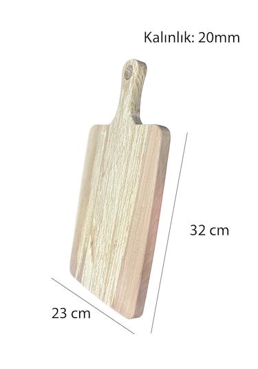 Urgancıoğlu Gürgen Ağacı Ahşap Kesme Ve Sunum Tahtası 32x23 Cm