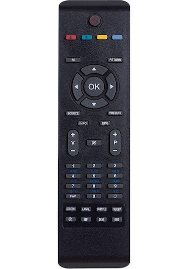 Techwood Rc-1825 Lcd Tv Kumandası Return Tuşlu