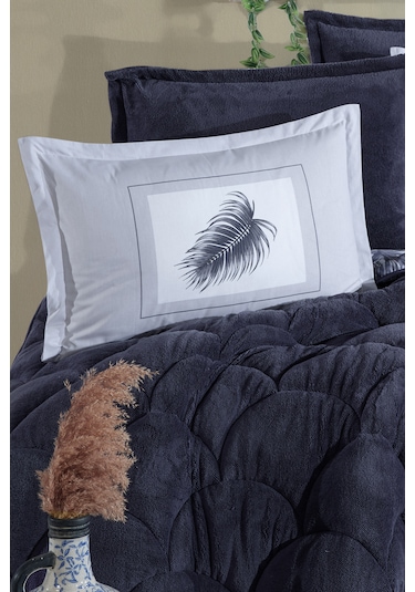 Nordqueen Wellsoft Tek Kişilik Uyku Seti Çift Taraflı Puma Lacivert