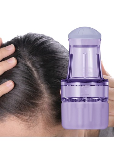 Suntek Uçucu Yağ Ev Seyahat Için Saç Derisi Aplikatör Mor