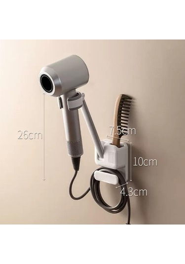 Suntek Saç Kurutma Makinesi Askısı, Tutucu, Hayır, Sabit,