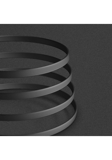 Rock S1 Micro Usb Şarj Ve Data Kablosu Flat Yassı 1Mt 2A Siyah