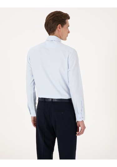 Pierre Cardin Erkek Açık Mavi Gömlek Basic 50316734-vr003 Açik Mavi