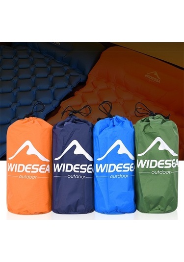 Wondernest Yatağı Wscm-002 Wıdesea Turuncu Şişme Mat Katlanır Kamp Yatak Hava - Mi, Taşınabilir Ve Rahat Turuncu