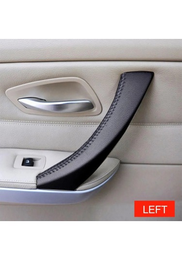 Sol-araba El Dikiş Deri İç Kapı Paneli Kolu Bmw 3 İçin Ayar Kapağı Çekin