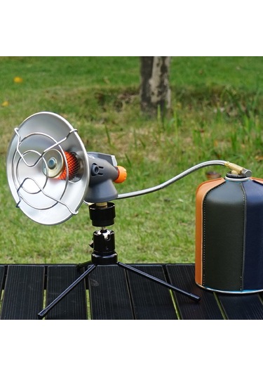 Padalink Taşınabilir Kamp Isıtıcısı: Outdoor Kışlık Çadır Ve Balıkçılık İçin Ayarlanabilir Gazlı Isıtma Cihazı Çok Renkli