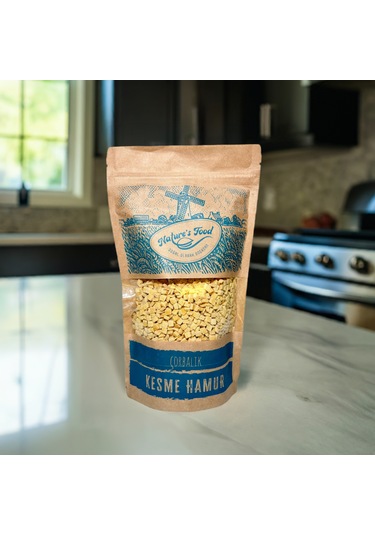 Kesme Hamur 400gr - Tam Buğday Unu, Süt, Yumurta, Tuz.