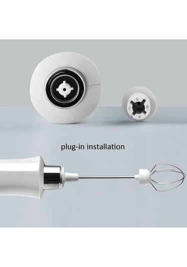 Pazly Cbtx Mini Kablosuz El Şarjlı Karıştırıcı Süt Köpürtücü Siyah, Küçük Mutfak Asistanı Siyah