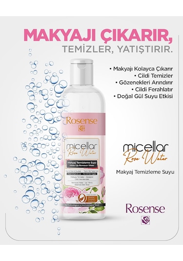Rosense Micellar Gül Suyu 220 Ml
