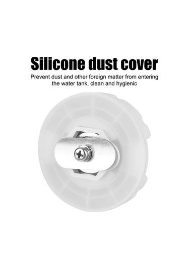 Sunshine011 Kilitlenebilir Kara Su Dolap Kapağı 80mm Beyaz Hortum Bağlantı Kilit Sistemi Siyah Siyah