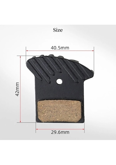 Nutt Onvo Ov-rx5 Hidrolik Disc Fren Uyumlu Balata 2 Adet