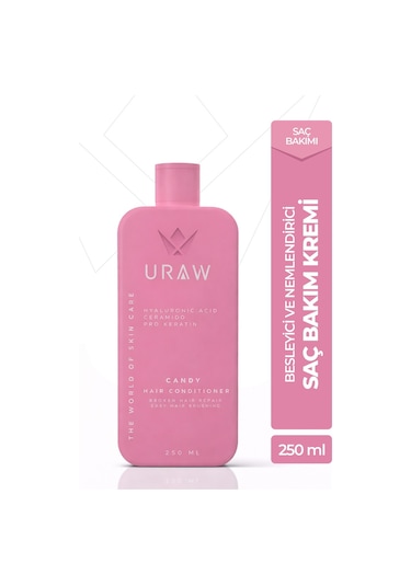Uraw Keratin Ve Hyaluronik Asit Saç Kremi 250 ML
