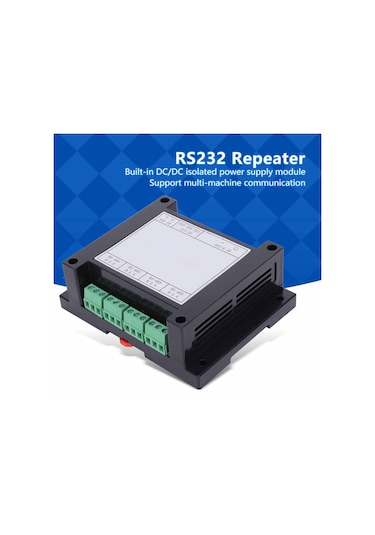 Gajeena Endüstriyel Rs485 Hub 4 Kanal - Optik İzolasyonlu, 2500m Uzaklık, 128 Düğüm, Otomatik Veri Akışı Kontrolü