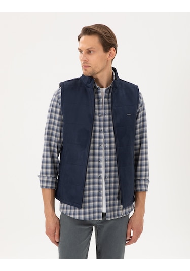 Pierre Cardin Erkek Lacivert Deri Mont-kaban 50300554-200 Lacivert