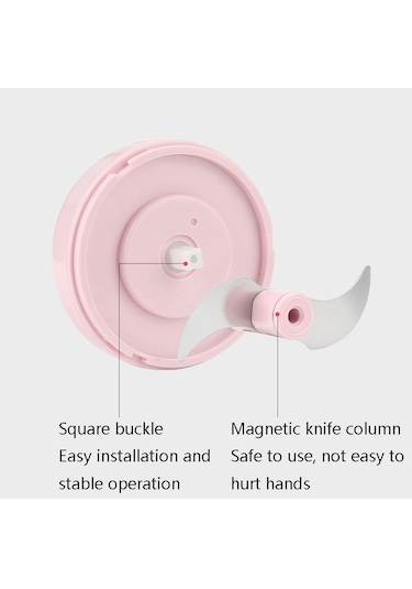 Cbtx Elektrikli Usb Şarj Edilebilir Paslanmaz Çelik Kırma Sarımsak Soyma Cihazı Kablosuz Mini Sarımsak Kesici Beyaz