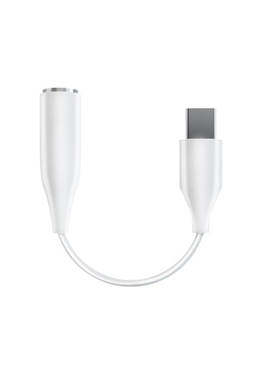Kilifone - Aux Çevirici Ses Adaptörü Jh-048 Type-c To 3.5mm Aux Çevirici Ses Adaptörü - Beyaz - T37732 Beyaz