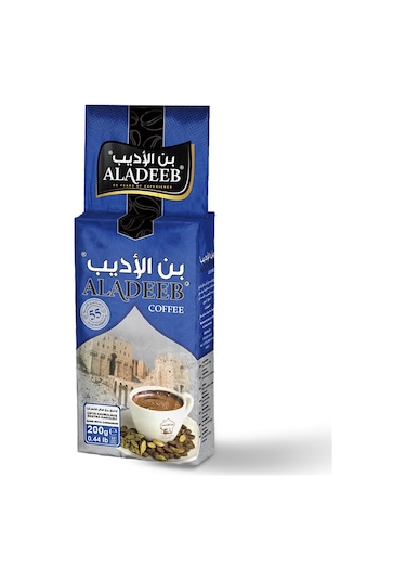 Aladeeb Çifte Kavrulmuş Kakuleli Türk Kahvesi 200 G