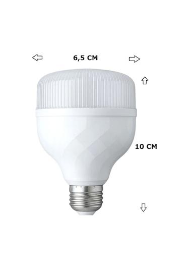 15w Torch Ampul E27 T-bulb Led Beyaz Renk 1800 Lümen