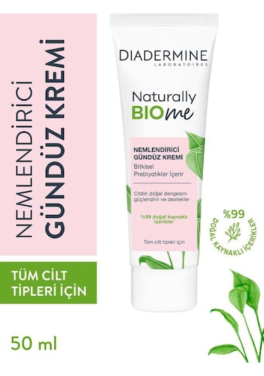 Diadermine Naturally Bio Me Nemlendirici Gece Kremi 50 ML