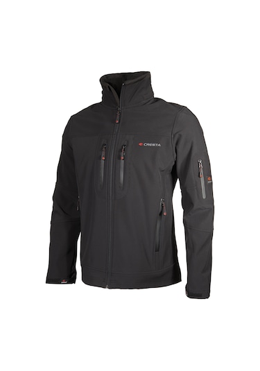 Cresta Outdoor Su Geçirmez Gizli Kapüşonlu Erkek Softshell Ceket