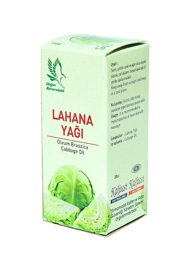 Doğan Baharatçılık Lahana Yağı 20 ML