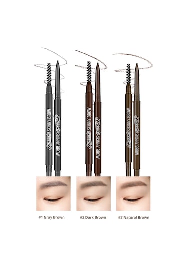 Peripera Speedy Skinny Brow 7 Ash Brown