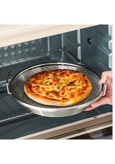 Suntek Kızartma Yağ Filtresi Tepsisi Paslanmaz Çelik 26cm