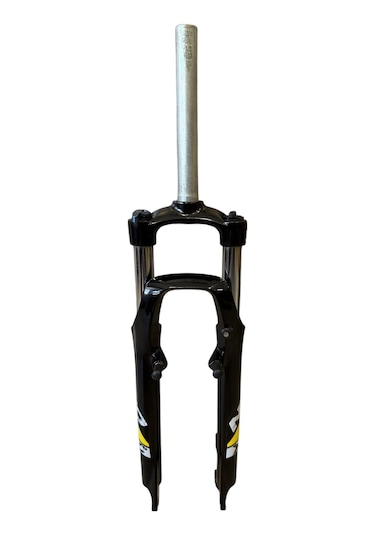 Zoom M/lo 26" Jant Kilitli Bisiklet Maşası 1-1/8 Qr Amortisörlü Maşa V-fren Disk Fren Uyumlu Siyah Sarı